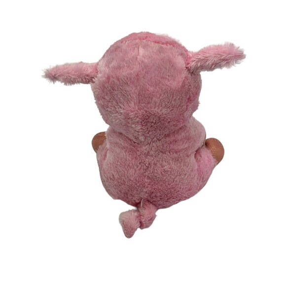 Pink Pig Plush Stuffed Animal Toy 6.5" Sitting Piglet MVP Group International - Picture 3 of 7